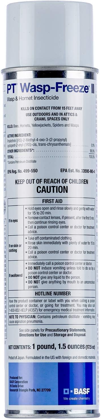 PT Wasp-Freeze II Wasp & Hornet Insecticide