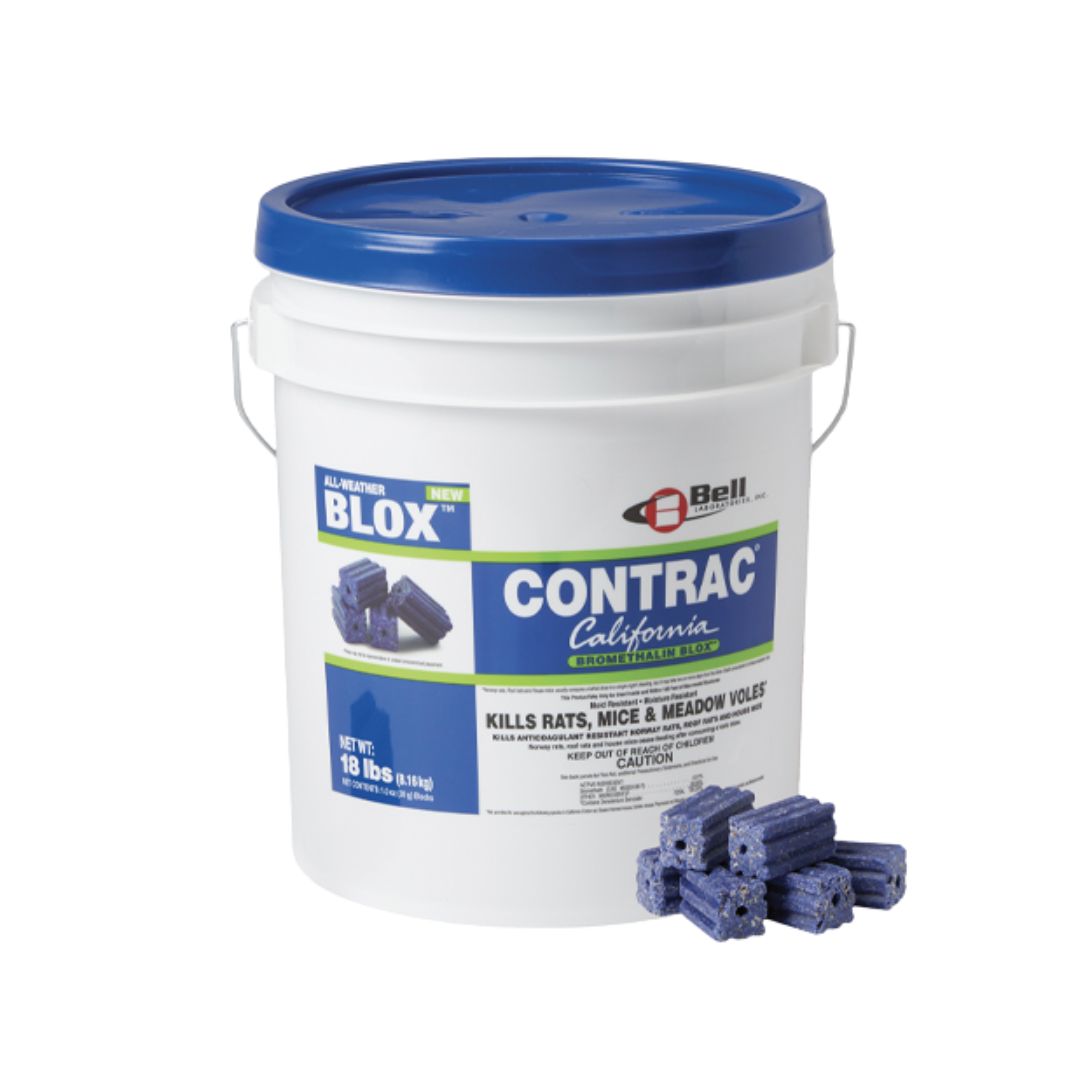CONTRAC California Bromethalin BLOX - 18 lb pail