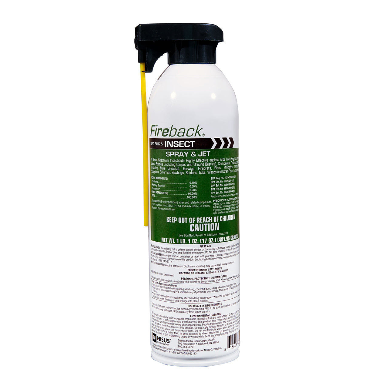 Fireback® Bed Bug & Insect Spray & Jet