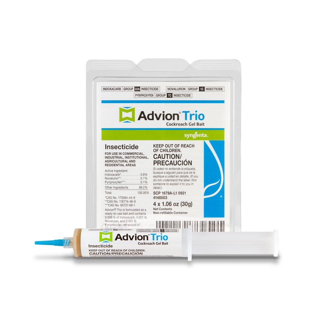 ADVION TRIO Cockroach Gel Bait 5 x (4 x 30g)