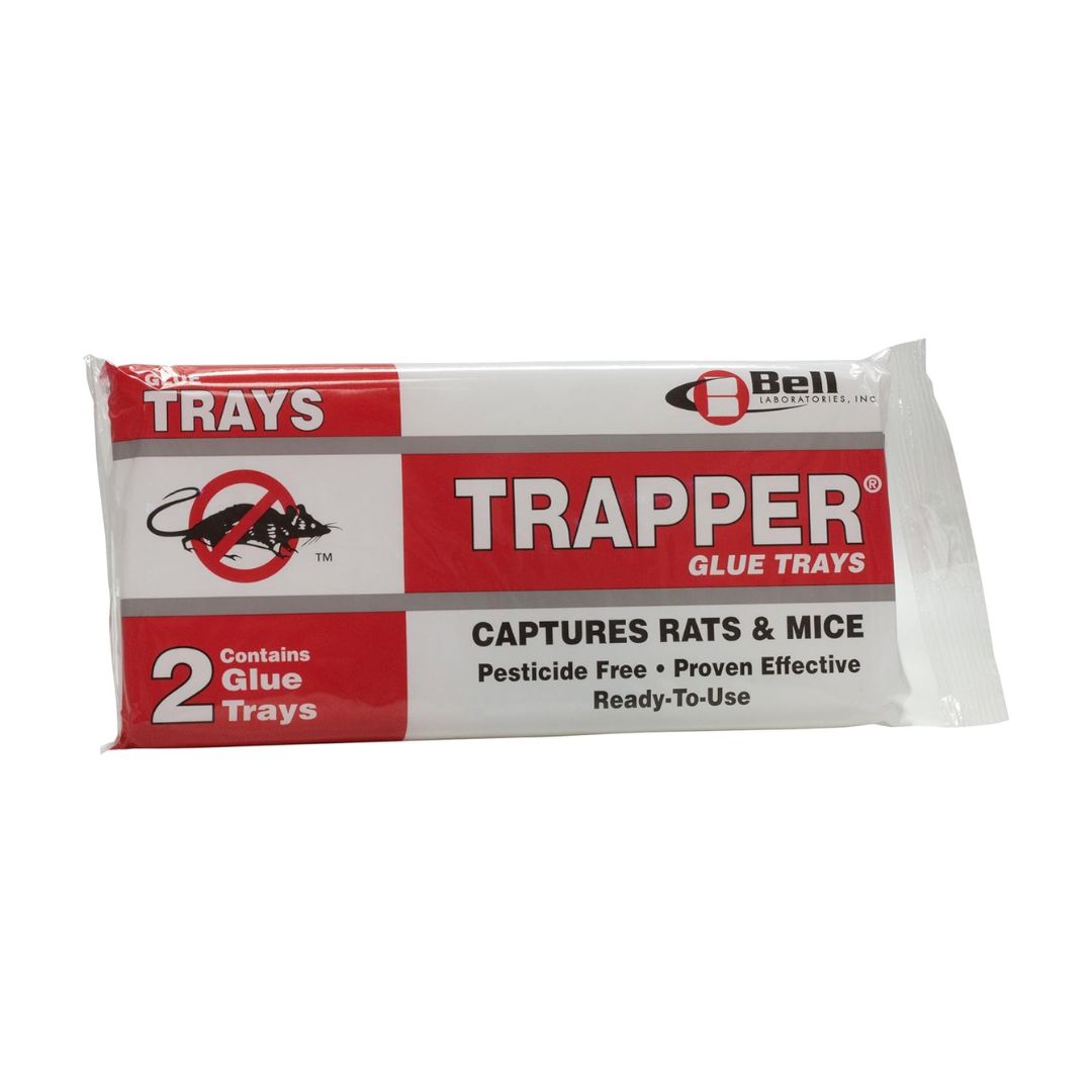 TRAPPER Rat Glue Tray - 2 Pack